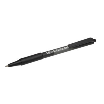Kulspetspenna BIC Soft Feel Clic svart