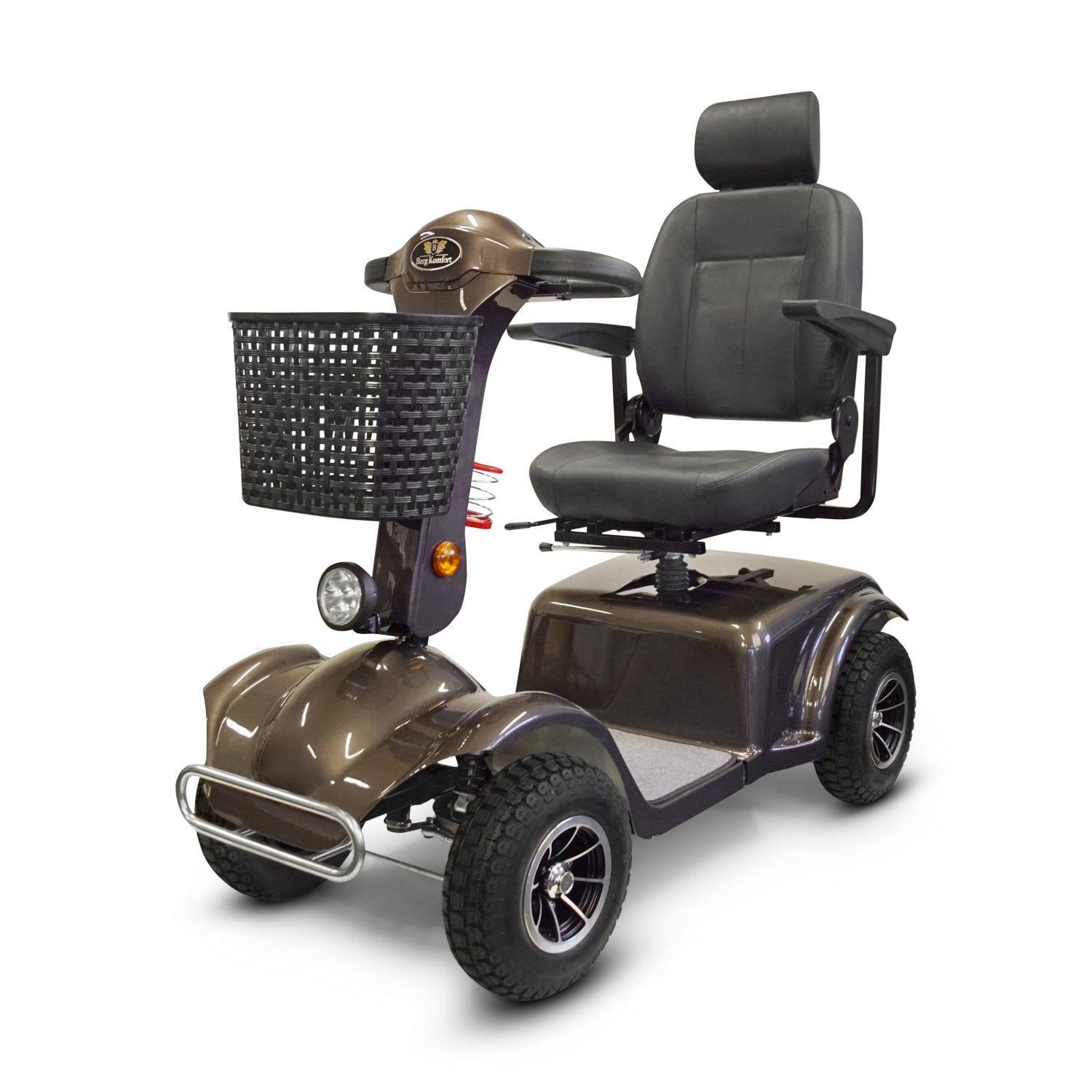 Berg Komfort BK-3200, 4 Hjulet El Scooter, 800W - Rød - iHero