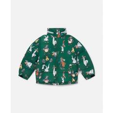 Stella McCartney - Farmyard Print Puffer Jacket, Woman, Multicolour, Size: 12