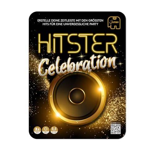 Hitster Celebration, ett fest- och kortspel för vuxna och familjer – 2 till 10 spelare från 16 år, tyska