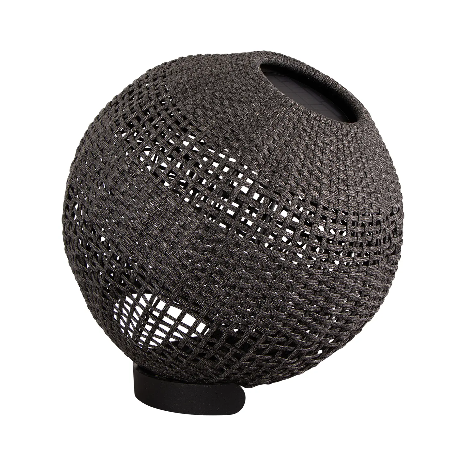 Illusion lampa rund grafit - Svart/Mörkgrå
