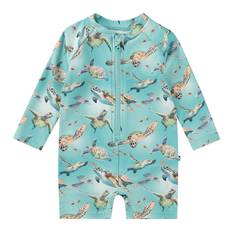 Molo Badoverall - UV50+ - Neka - Baby Turtles - Molo - 3-4 år (98-104) - Badkläder