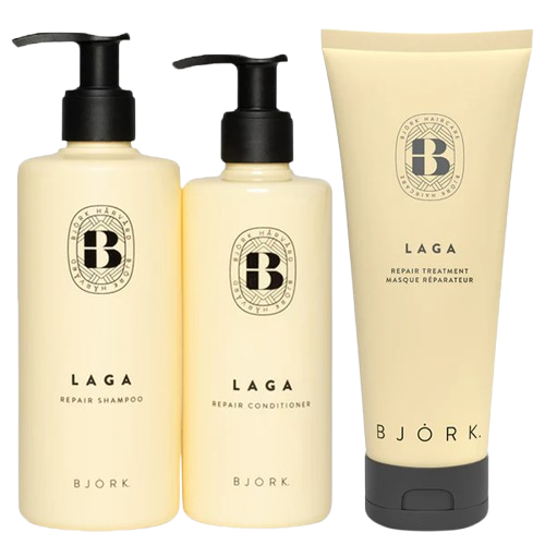 Björk Laga Trio Shampo 300 ml Condtioner 250 ml & Mask 200 ml