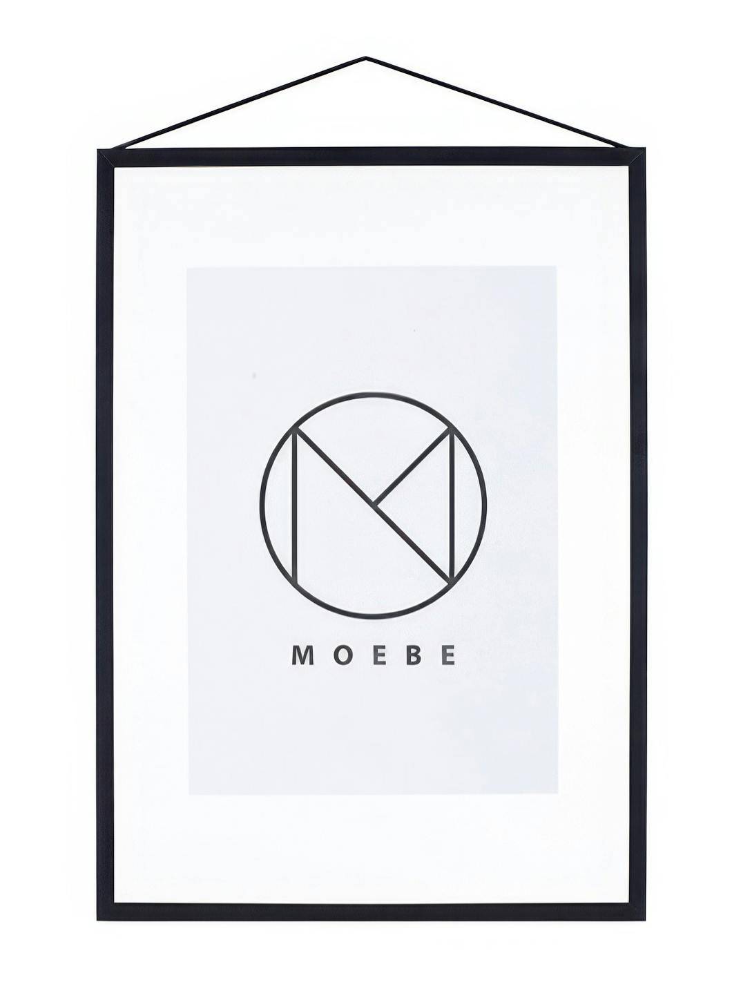 Svart Moebe Ram alu A3 (30x40 cm)