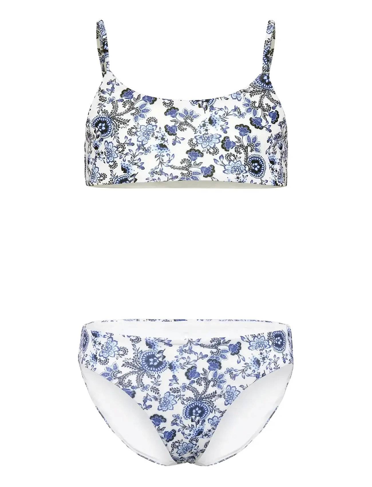 Rosemunde Kids Rkshiitake Bikini Set - White - 128
