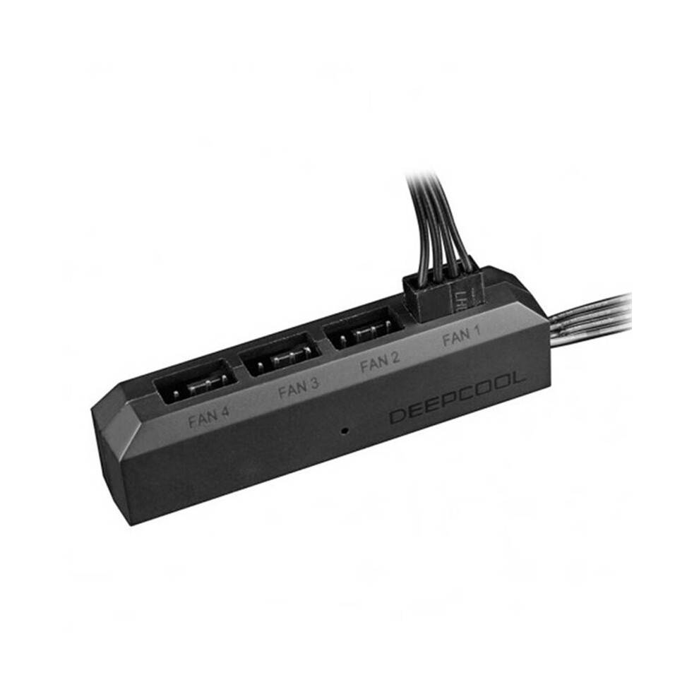 FH-04 Hub 1 Drag 4 Fan Hub PWM Fan Hub 4pin 1 Point Ornament 68x13x17.5mm