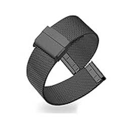 FEFD klass ersättning metall handled för Garmin Venu 2S 2 Venu2 Venu2S smartklocka nät rostfritt stål rem klockarmband klockarmband (färg: 1, storlek: Venu 2S)