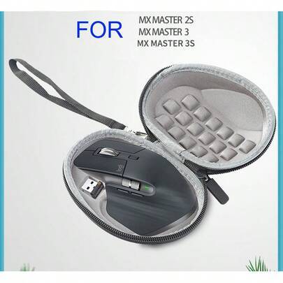 MX Master 2S/3/3S Datorspelmus med Bluetooth-funktion, förvaringsväska - Svart (En-Storlek)