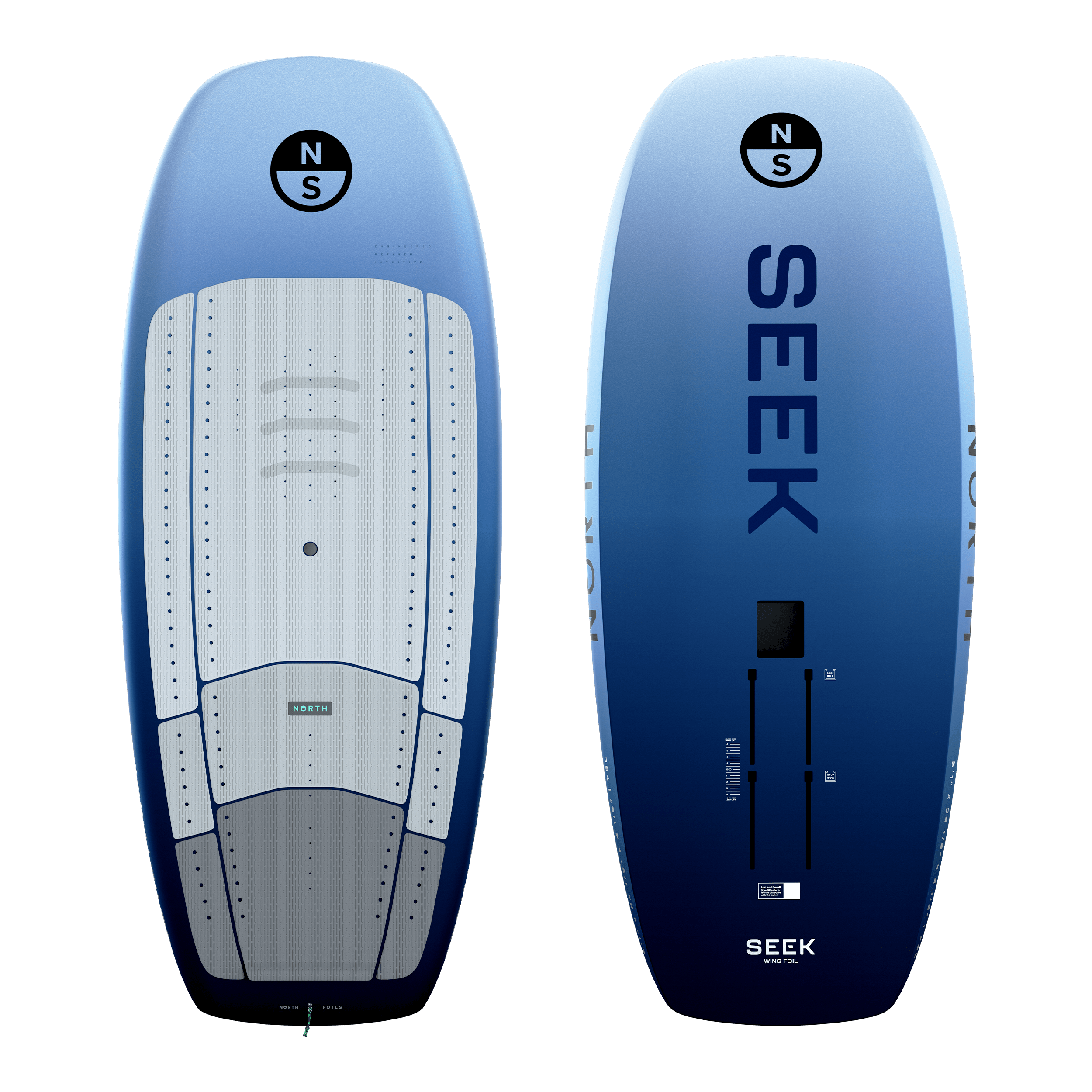 Seek Foil Board - Pacific Blue.