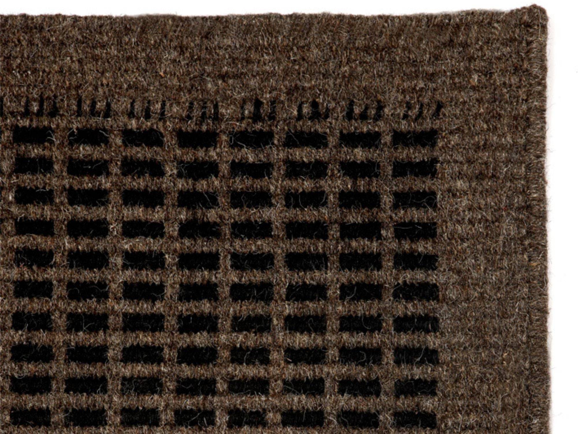 C. Olesen - Luxor tæppe - B250 x L300 cm / Coffee/Black