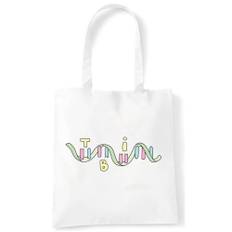 Tygkasse DNA Logo | TBi - Vit