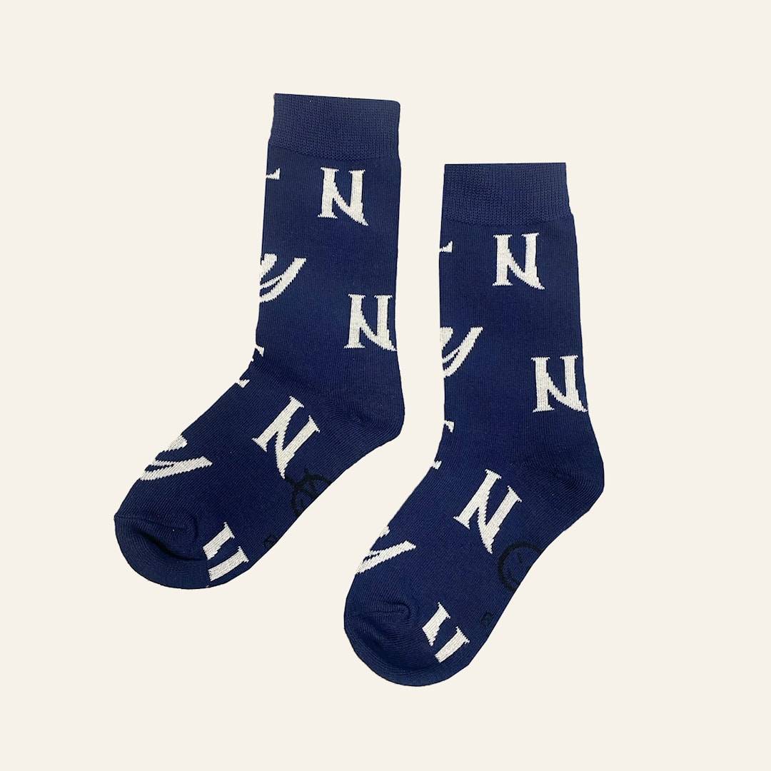 Wynken Tempo Sokker Navy Ecru Navy Ecru 27/30EU Marineblå 27-30 EU Drenge, Piger