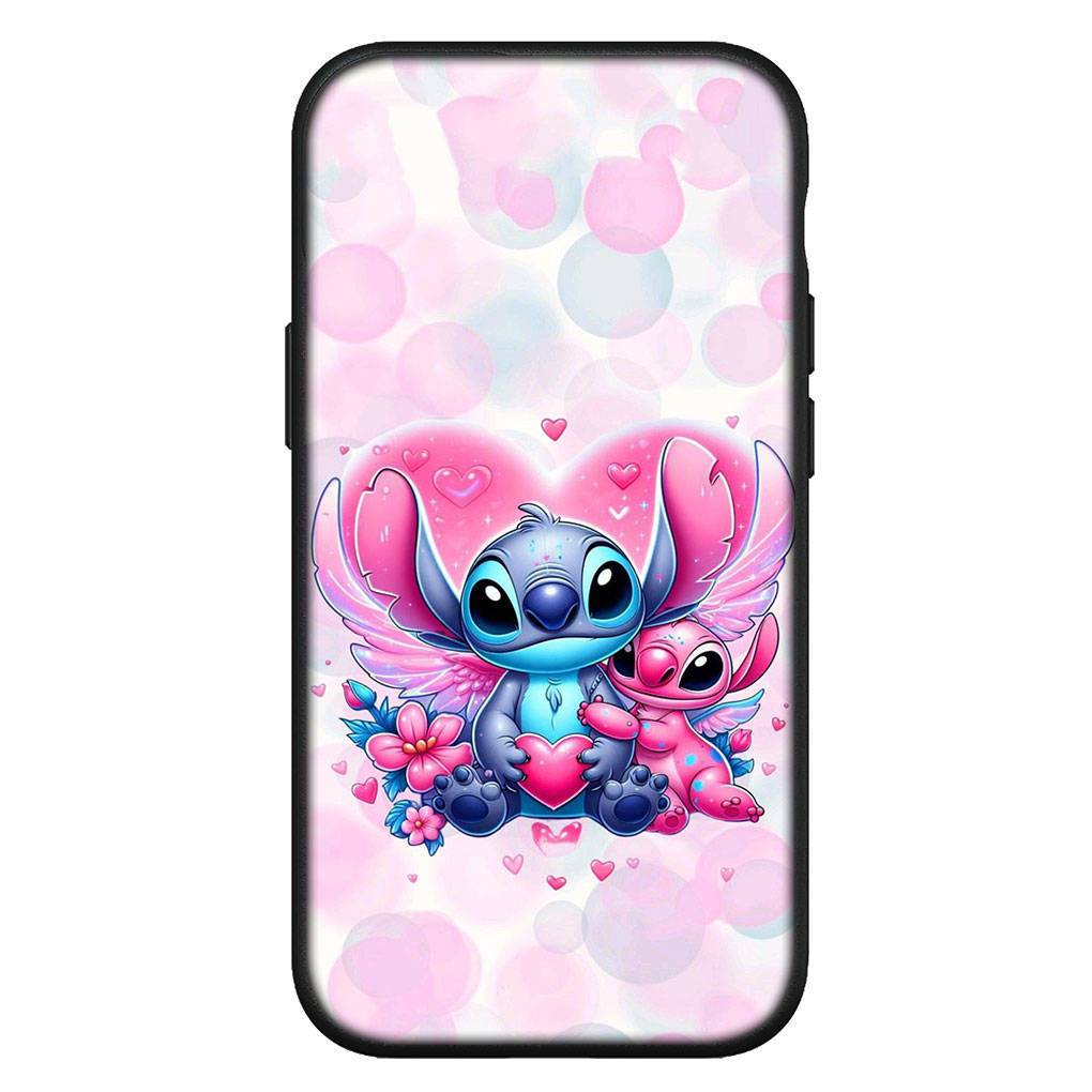 Skal för iPhone 16 15 Xiaomi Redmi Note 14 13 12 11 Pro Max 16e Samsung Galaxy S25 S24 S23 Moto OPPO Huawei Lilo Rosa Mode Stitch Anime Telefonskal for Xiaomi Poco F6 Pro