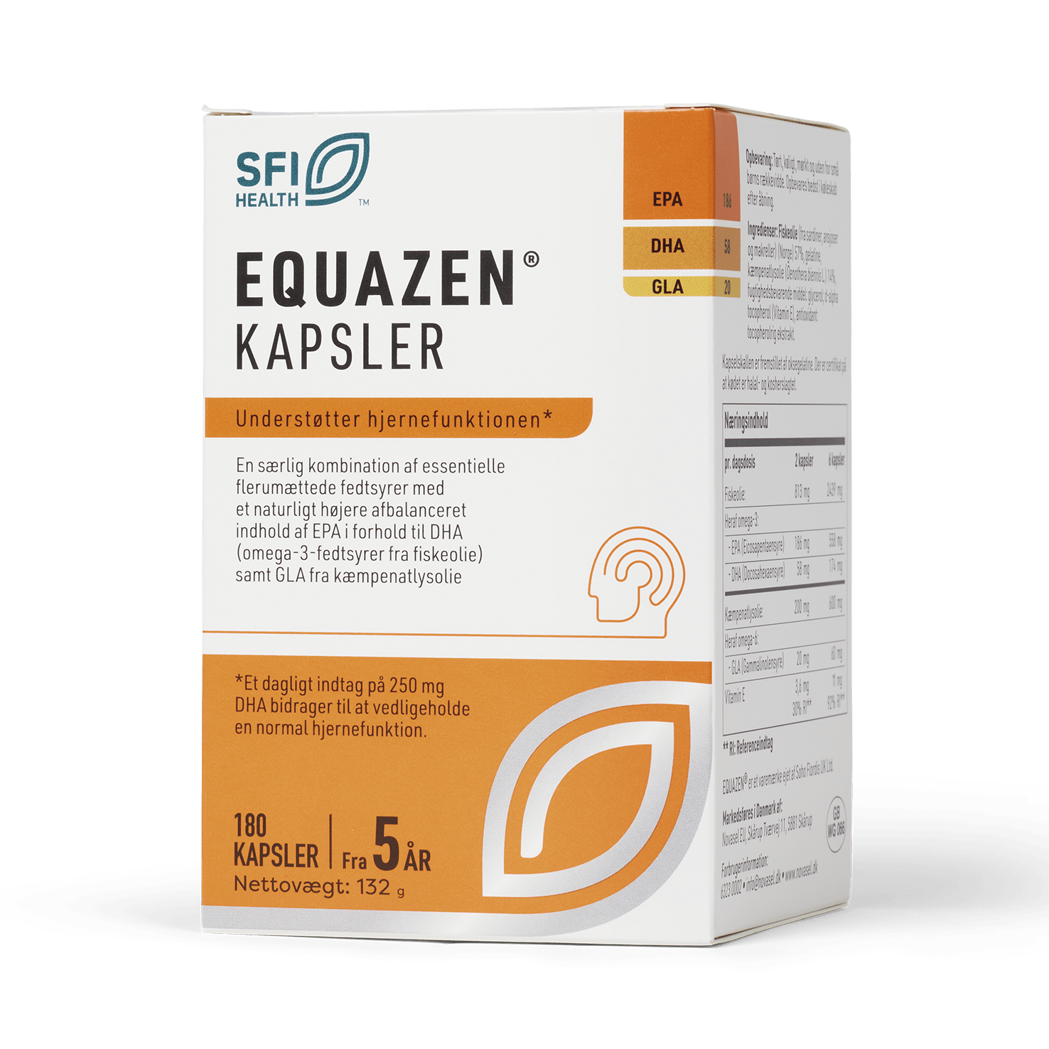 Equazen® (eye q) Kapsler, 180 stk.