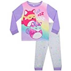 Squishmallows Flickor Pyjamas Lila 140