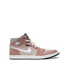 Jordan - x PSG Air Jordan 1 Zoom Comfort sneakers - unisex - läder/gummi/Tyg - 8.5 - Brun