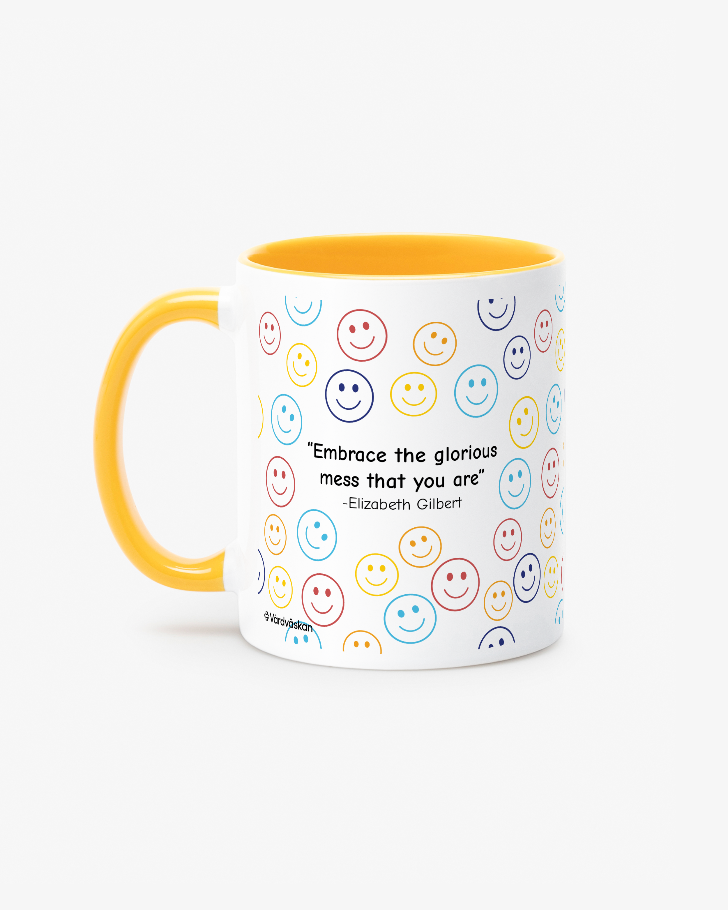 Mugg Confetti smiles Orange