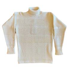 FISHERMAN sweater, Natural White - XL