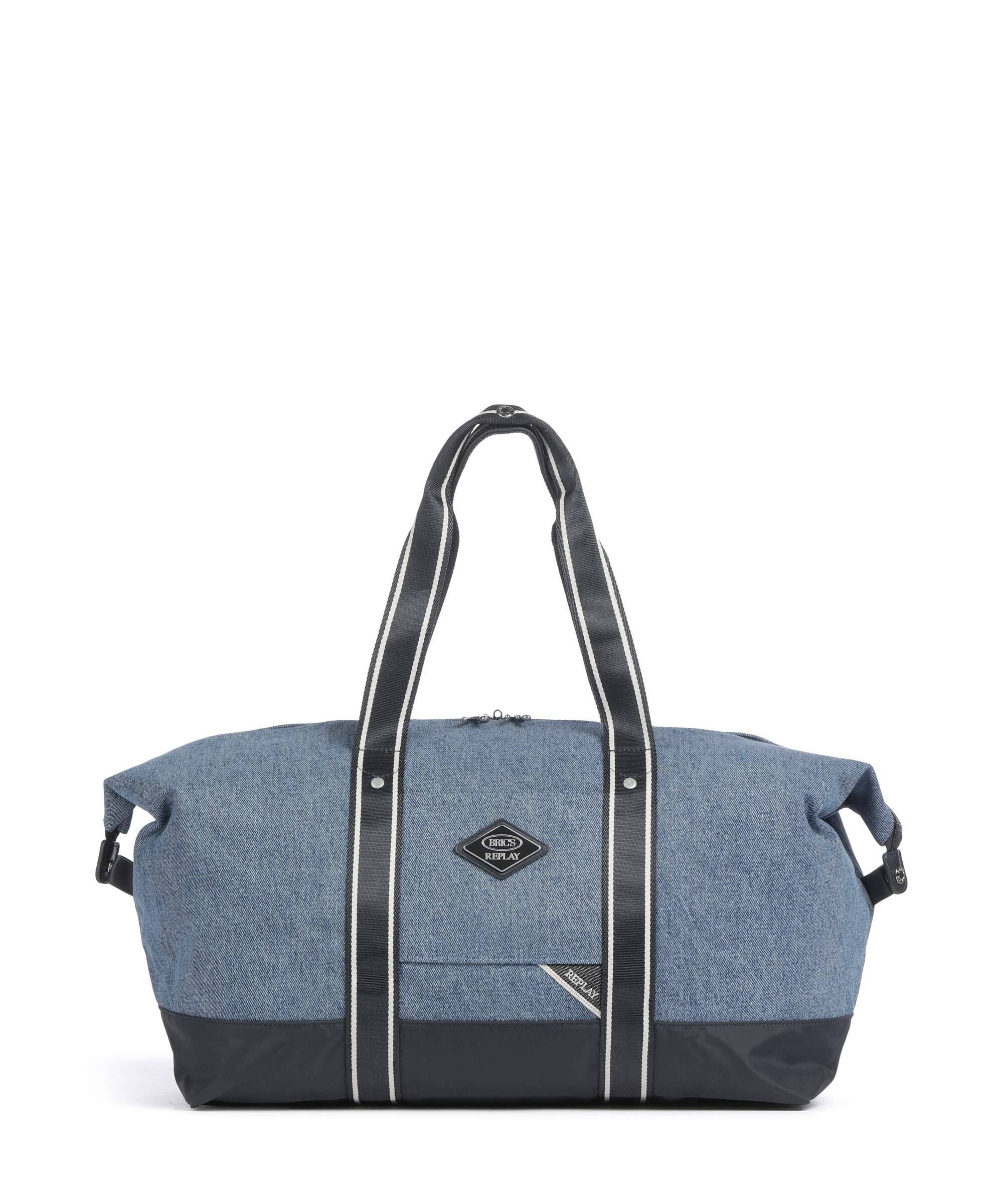 Brics Replay Medium Weekendtaske light denim
