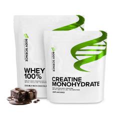 Body Science Whey 100% + Creatine Cinnamon Bun