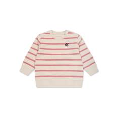 Calvin Klein Kids - randig tröja - barn - Elastan/ekologisk bomull - 12 mån. - Neutral