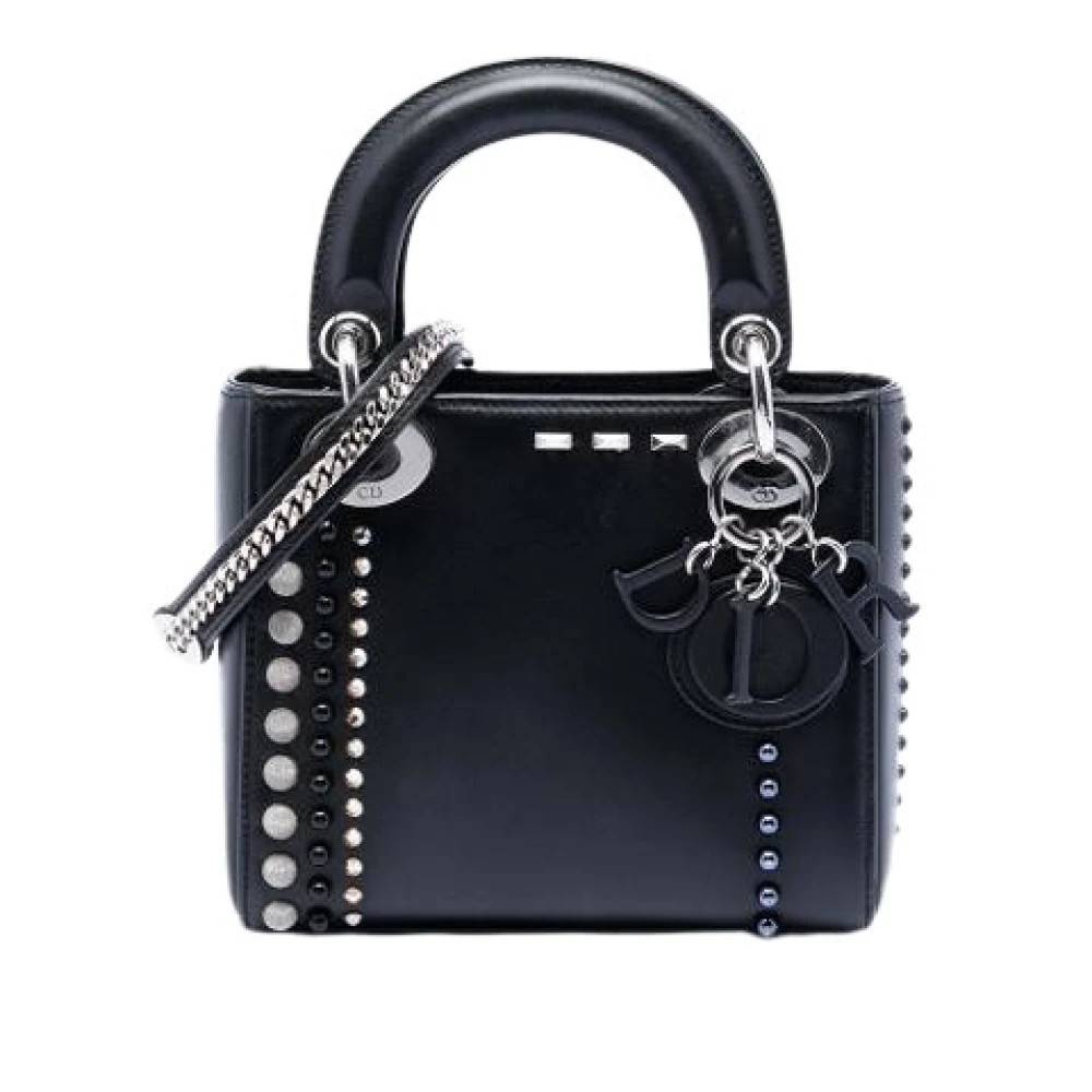 Dior Vintage Pre-owned Lady Satchel - Vintage - Dame - Sort - ONE SIZE - Uld