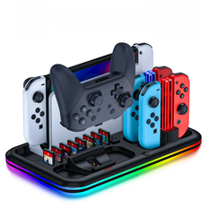 BEBONCOOL For Nintendo Switch Pro Controller Charging Stand Charger For Switch Joycon For Switch