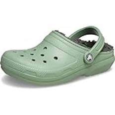 Crocs - Classic Lined Clog - 2035913WP - Färg: Gröna - Storlek: 43 EU