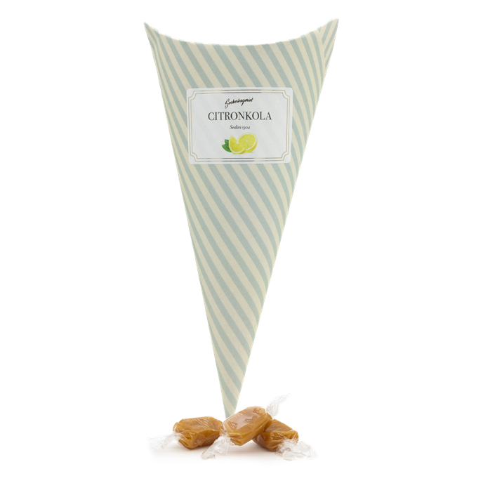Strut med citronkola 100g