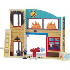 Brandmand Sam Brandstation i Træ Brandmand Sam Playset 73251