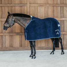 Dy'on Heavy Fleece Rug Navy (Storlek: 155 cm) (155 cm)