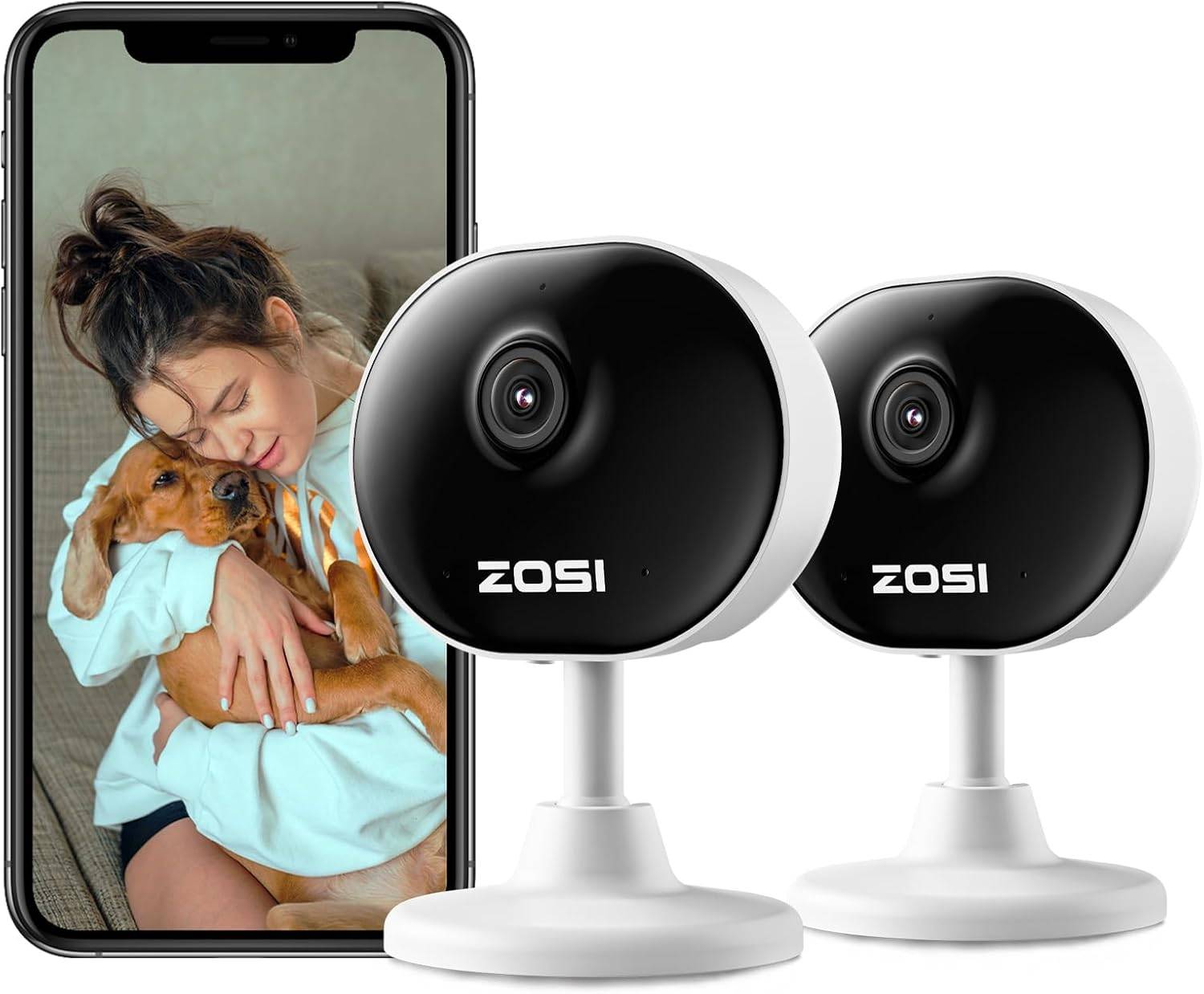 C688 2MP Indoor WiFi Camera with AI Motion Detection+Max 256GB Local Storage - 2