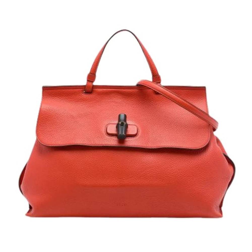 Gucci Vintage - Pre-owned Large Daily Satchel Vintage - Dam - ONE Size - Läder