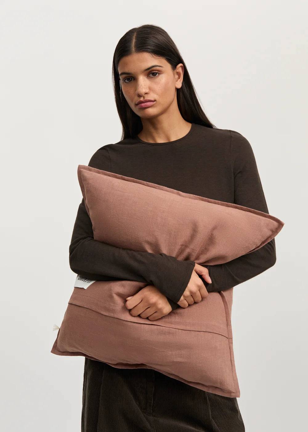 Aiayu - Pillow Linen - 50x50 - Desert Blush