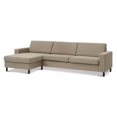 Lexpo Pan sofa (Chaiselongsofa XL vendbar L308 x D149/81 cm, Antelope Austin)