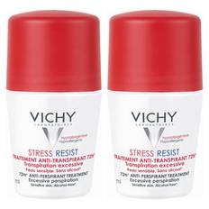 Vichy Stress Resist Antiperspirant Deo Roll-on 72Hr - 2 pak