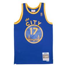 Warriors 96-97 Swingman Jersey - Chris Mullin, Male, Tøj, Jersey, Blå, S