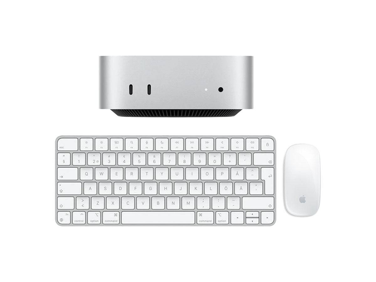 Mac mini – M6 12-core CPU, 12-core GPU, 16GB RAM, 256GB SSD with Keyboard/Mouse Bundle