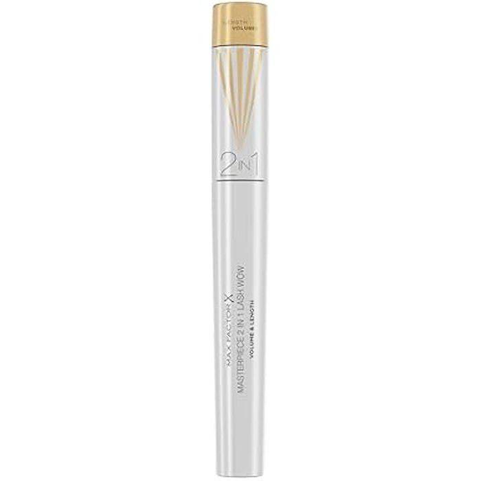 Mascara - MAX FACTOR - Masterpiece Lash WOW - 2 in 1 - Black - 7 ml - Flakiness resistant svart