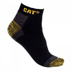 Caterpillar Unisex Adult Liner Socks (Pack of 3) - 9 UK-11 UK / Black