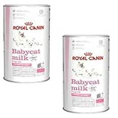 Royal Canin Babycat Milk | dubbelpack | 2 x 300 g | Mjölkbyte foder för kattvalpar | Från födsel till avvänjning (0–2 månader) | För harmonisk tillväxt