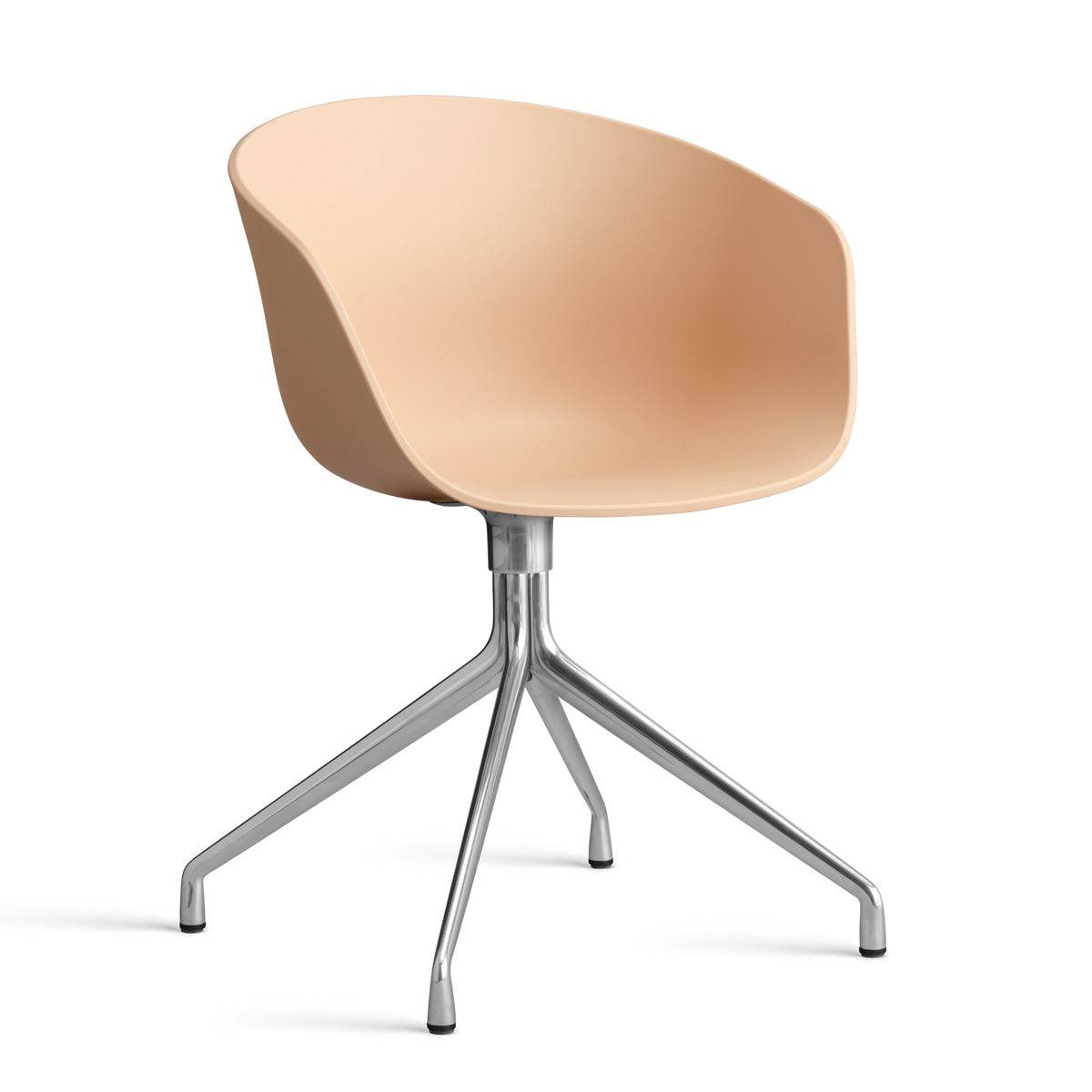 HAY About A Chair - AAC 20 - Poleret Drejestel - Pale Peach