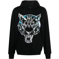 Plein Sport - Gucci Tiger sweatshirt - herr - bomull - XL - Svart