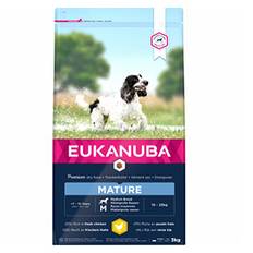 Eukanuba Dog Mature Medium Breed, Chicken -
