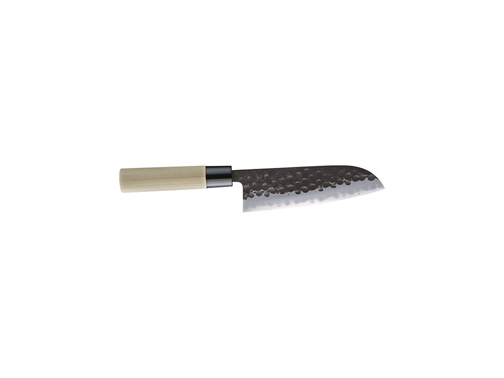Tojiro Hamrad Santokukniv 17 cm, svart