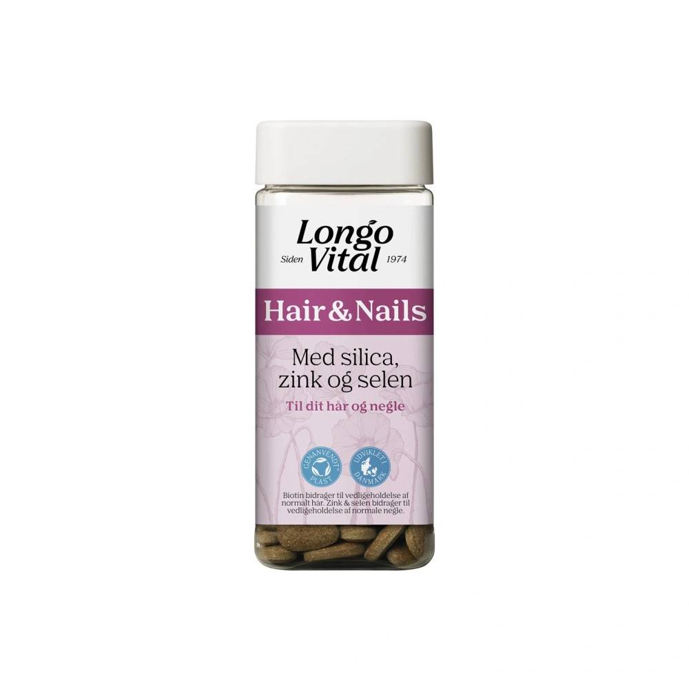 Longo Vital Hair & Nails - 180 stk