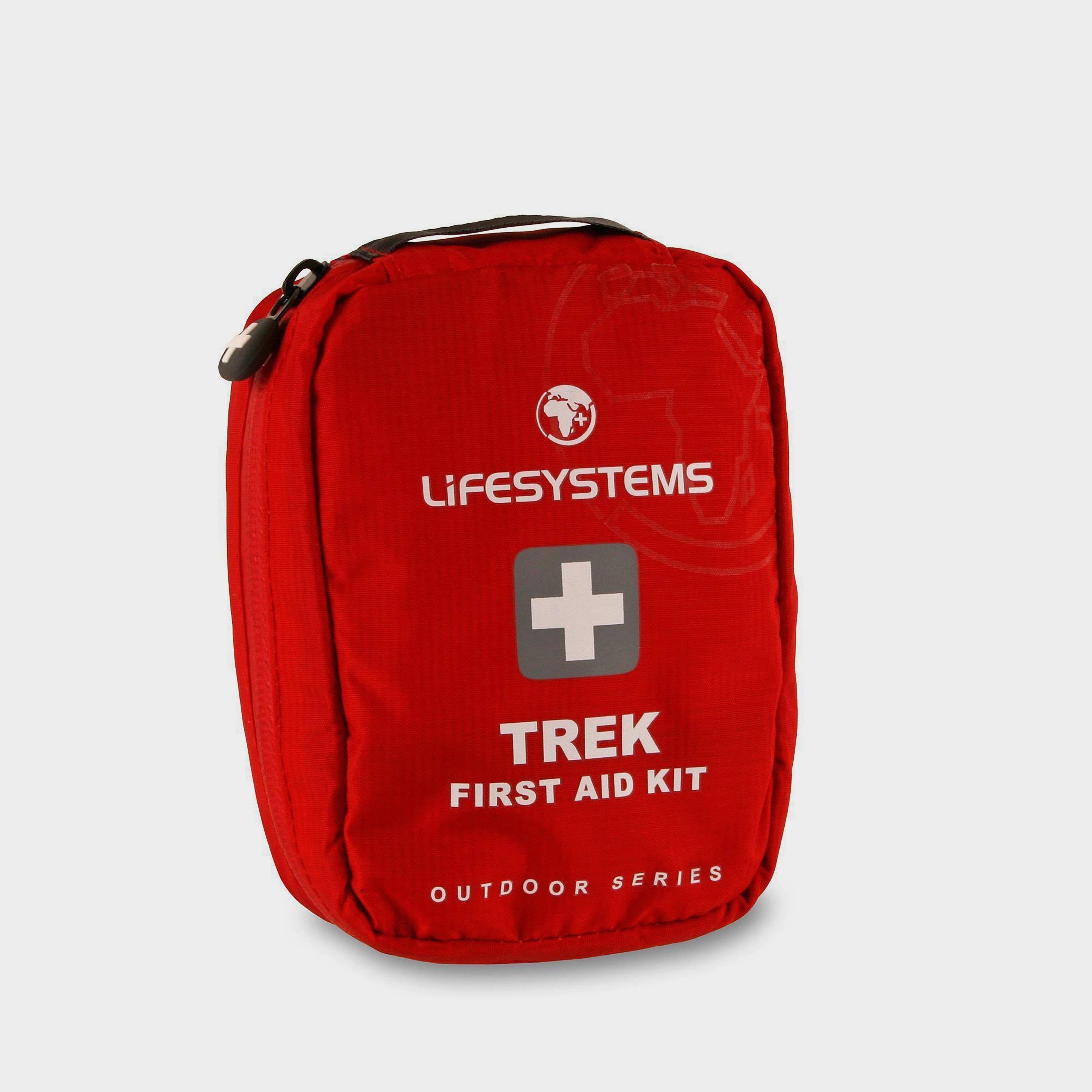 Lifesystems Trek First Aid Kit, Red - One Size