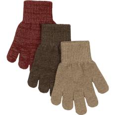 Mikk-Line Magic Gloves 3 Pack w. Lurex 1-3Y - Vanter & Luffer Akryl hos Magasin