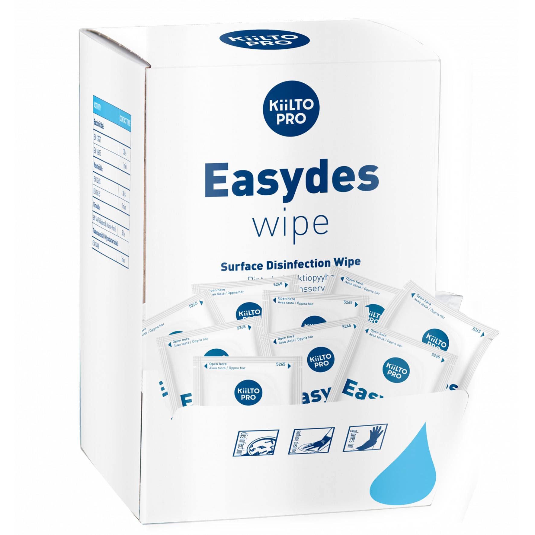 Ytdesinfektionsservett 150-pack