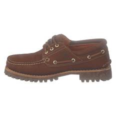 Authentics 3 Eye Classic Lug Saddle, Male, Sko, Flade sko, loafers, Brun, EU 43,5